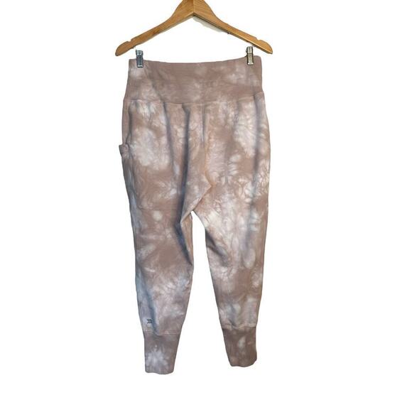 All in Motion Women's High-Waisted Drawstring Ribbed Jogger Pants Size M Beige - Picture 7 of 9